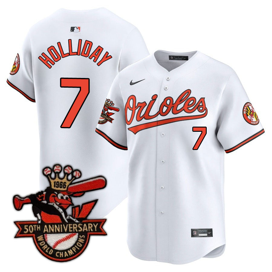 Baltimore Orioles Limited Jersey - 2016 Patch - All Stitched