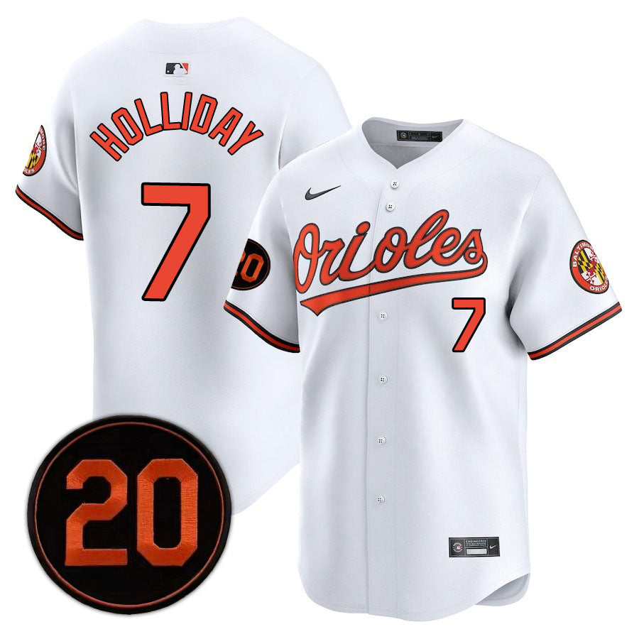Baltimore Orioles Limited Jersey - 2019 Patch - All Stitched