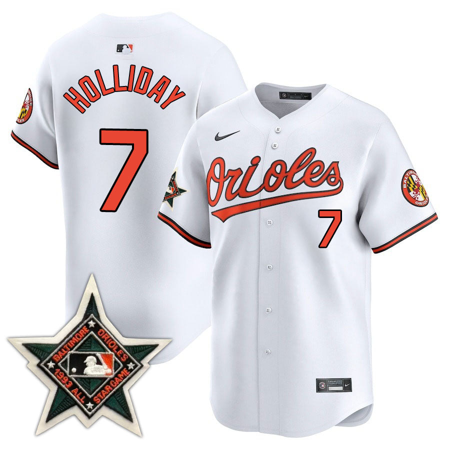 Baltimore Orioles Limited Jersey - 1993 Patch - All Stitched