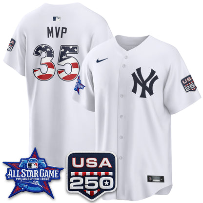 New York Yankees 2026 All Star MVP Edition Vapor Jersey - Stitched