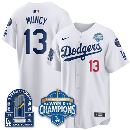 LAD 2025 World Series Champions Jersey - 9x Champs - All Stitched N2