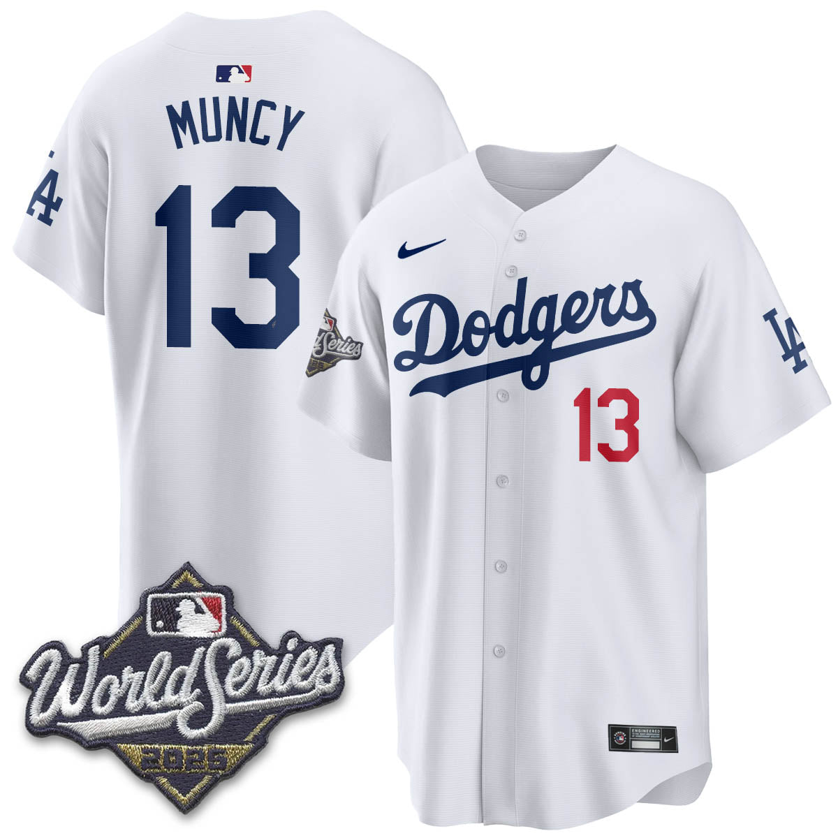 LAD 2025 World Series Jersey - All Stitched