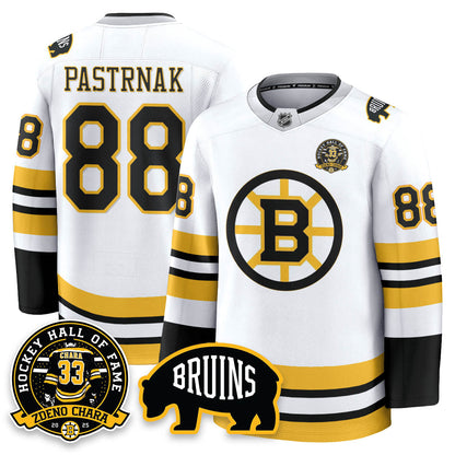 BOS Premium Hockey Jersey - Zdeno Chara HOF - All Stitched