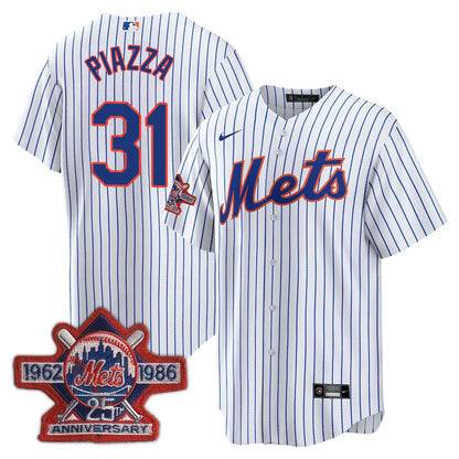 New York Mets Limited Jersey - 1986 Patch - All Stitched