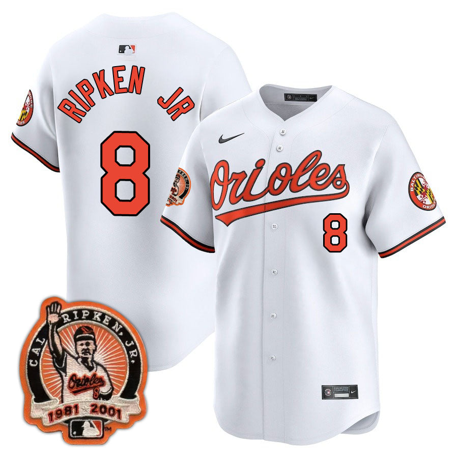 Baltimore Orioles Limited Jersey - 2001 Patch - All Stitched