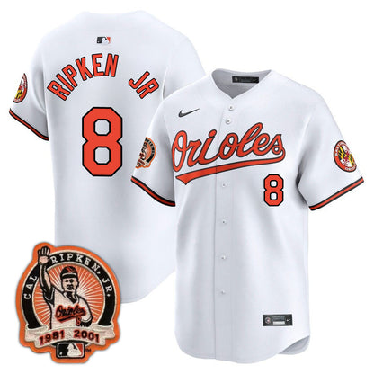 Baltimore Orioles Limited Jersey - 2001 Patch - All Stitched