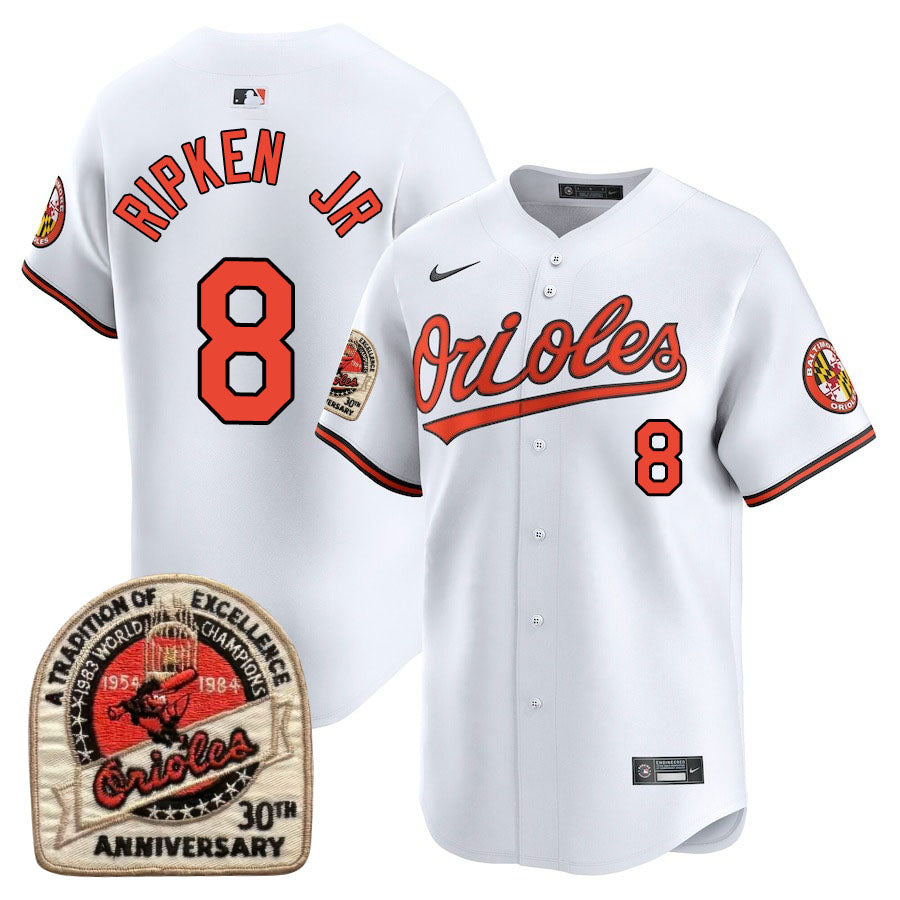Baltimore Orioles Limited Jersey - 1984 Patch - All Stitched