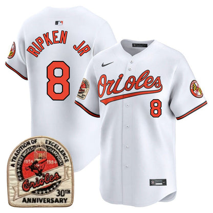 Baltimore Orioles Limited Jersey - 1984 Patch - All Stitched