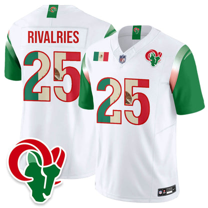 LAR Mexico Vapor Limited Jersey - All Stitched