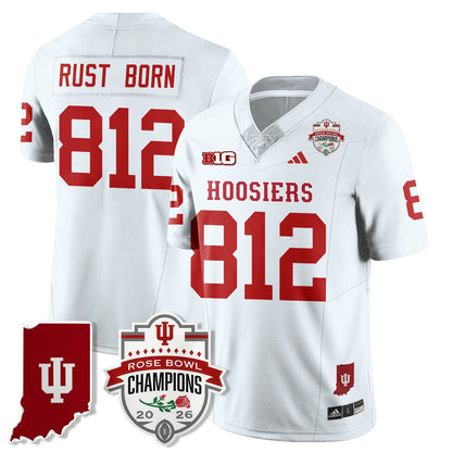Indiana H Vapor Limited Football Jersey - Rose Bowl Champions - All Stitched