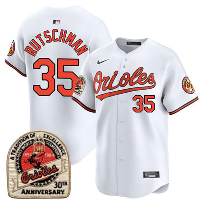 Baltimore Orioles Limited Jersey - 1984 Patch - All Stitched