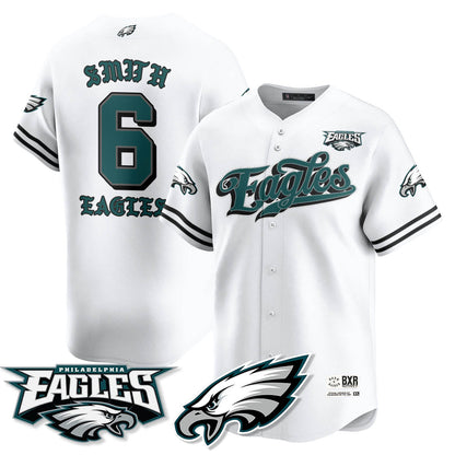 PHI Born x Raised Baseball Jersey - All Stitched