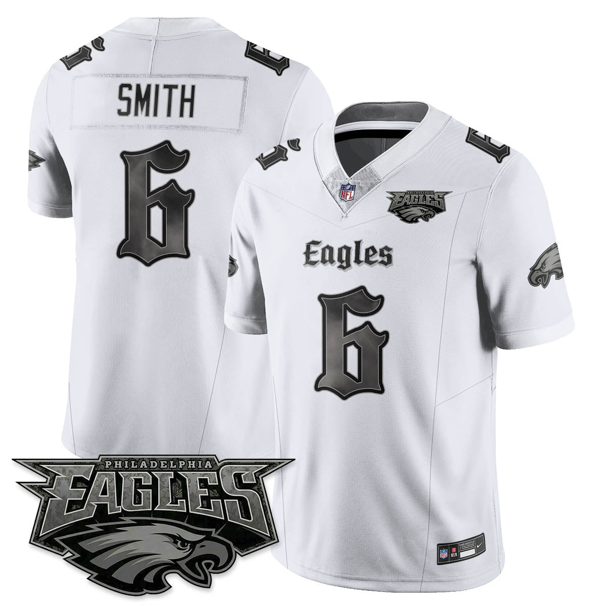 PHI 'Dark Gothic Philly' Vapor Limited Jersey - All Stitched