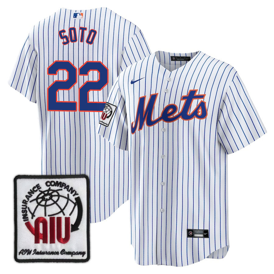 New York Mets Limited Jersey - 2000 Patch - All Stitched