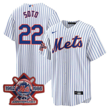 New York Mets Limited Jersey - 1986 Patch - All Stitched