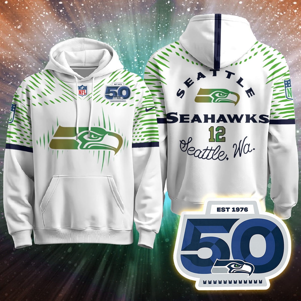 SEA Rivalries Vapor Limited Hoodie - Printed