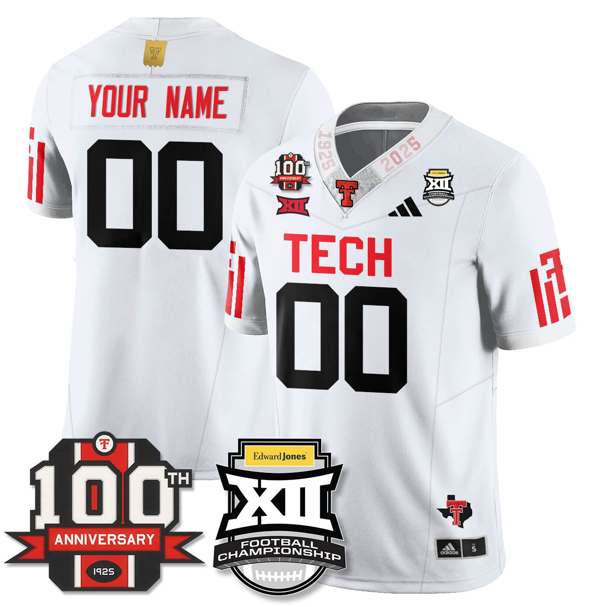 Custom TTRR Football Vapor Limited Jersey - Edward Jones Champions - All Stitched