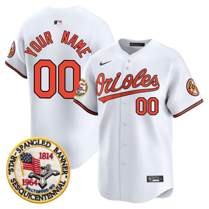Baltimore Orioles Limited Custom Jersey -  Amazing Patch - All Stitched