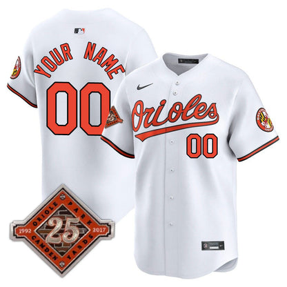 Baltimore Orioles Limited Custom Jersey -  Amazing Patch - All Stitched