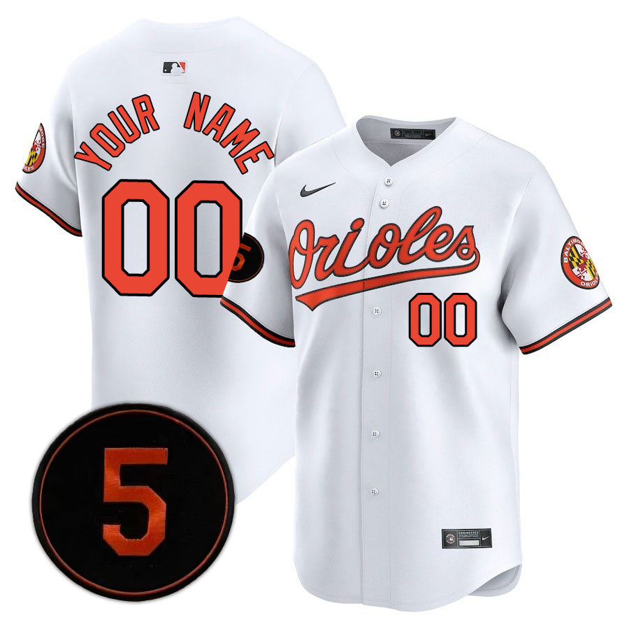 Baltimore Orioles Limited Custom Jersey -  Amazing Patch - All Stitched