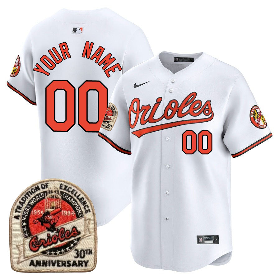 Baltimore Orioles Limited Custom Jersey -  Amazing Patch - All Stitched
