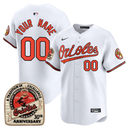 Baltimore Orioles Limited Custom Jersey -  Amazing Patch - All Stitched