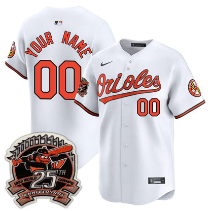 Baltimore Orioles Limited Custom Jersey -  Amazing Patch - All Stitched