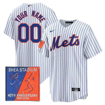 New York Mets Limited Custom Jersey -  Amazing Patch - All Stitched