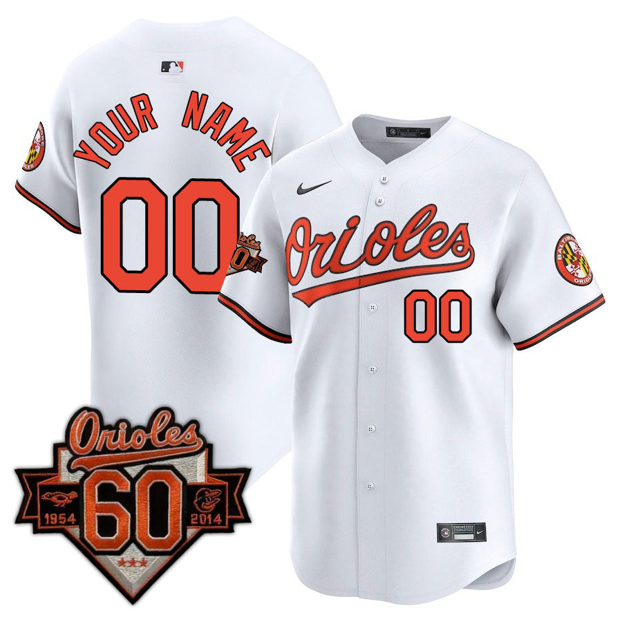 Baltimore Orioles Limited Custom Jersey -  Amazing Patch - All Stitched
