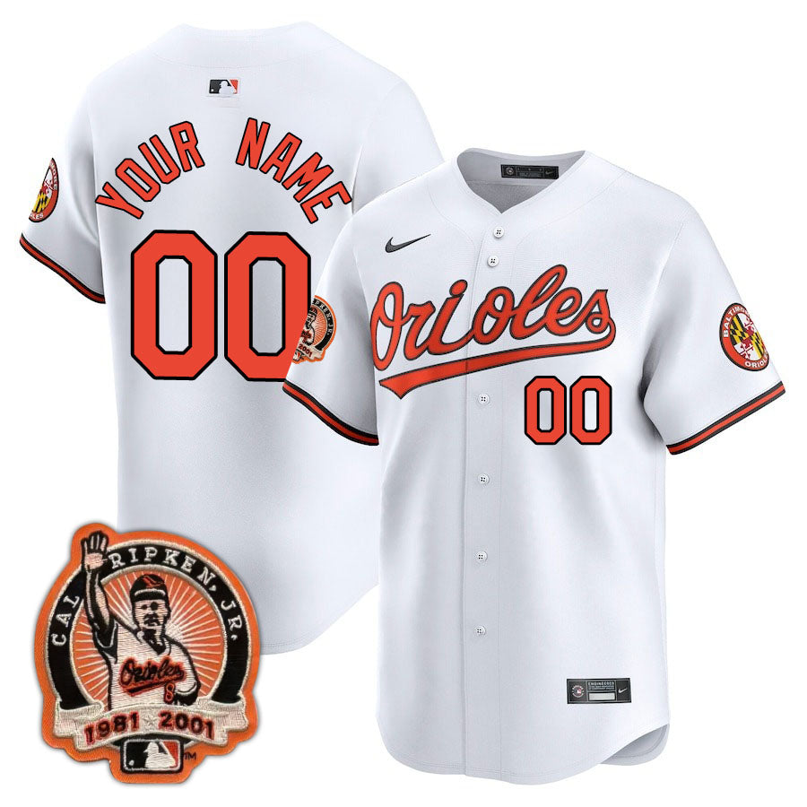 Baltimore Orioles Limited Custom Jersey -  Amazing Patch - All Stitched