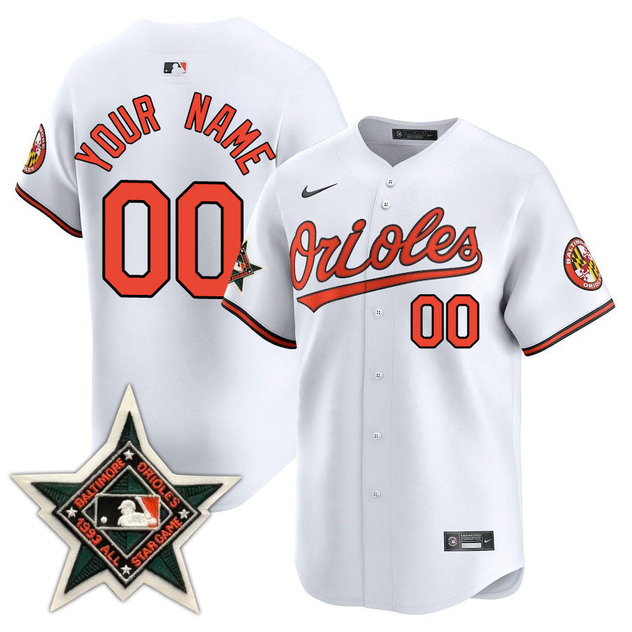 Baltimore Orioles Limited Custom Jersey -  Amazing Patch - All Stitched