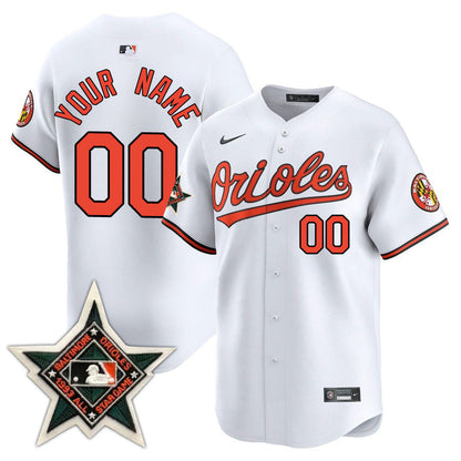 Baltimore Orioles Limited Custom Jersey -  Amazing Patch - All Stitched