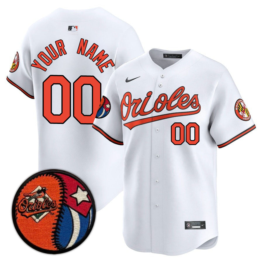 Baltimore Orioles Limited Custom Jersey -  Amazing Patch - All Stitched