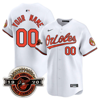 Baltimore Orioles Limited Custom Jersey -  Amazing Patch - All Stitched