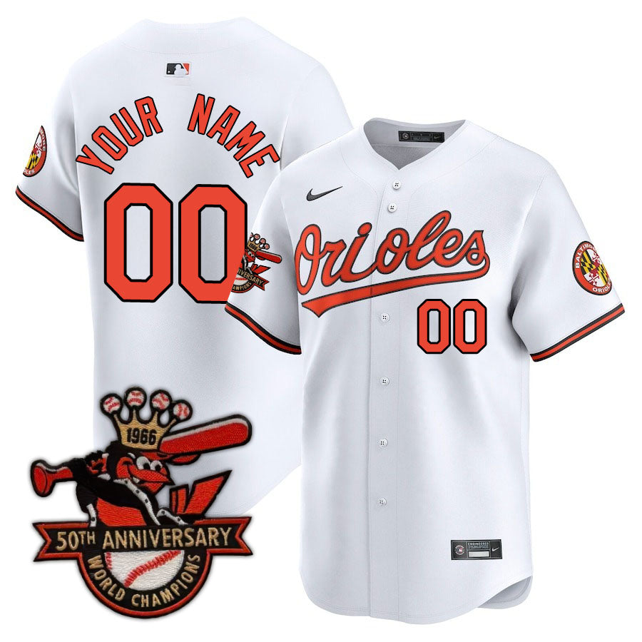 Baltimore Orioles Limited Custom Jersey -  Amazing Patch - All Stitched