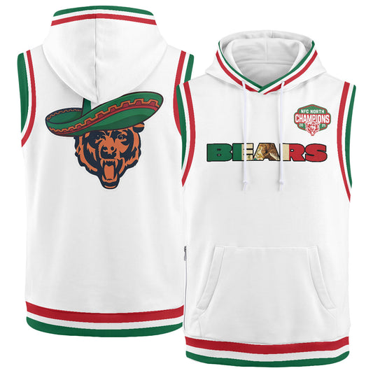 CHI Mexico Edition Sleeveless Hoodie Tank Top - Printed