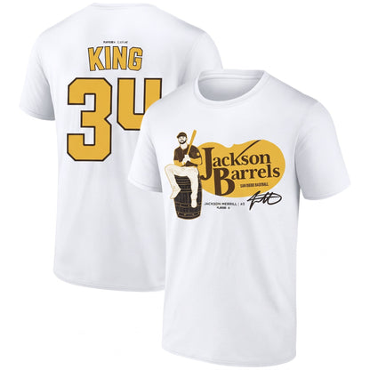 SD Jackson Barrels Jackson Merrill #3 Two Sides T-Shirt - Printed