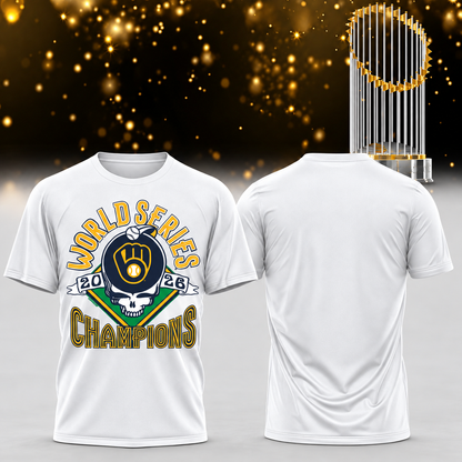 MIL World Series Champions Two Sides T-Shirt - Printed V30