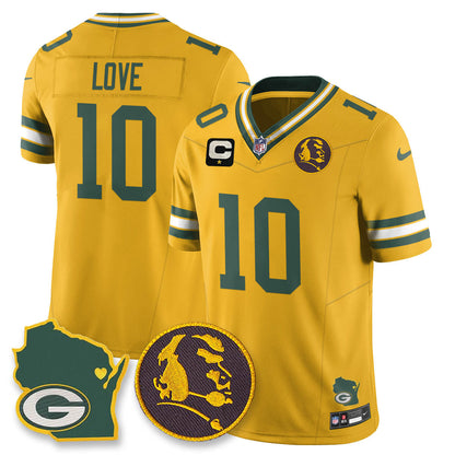 GB Vapor Limited Jersey - John Madden Patch - All Stitched