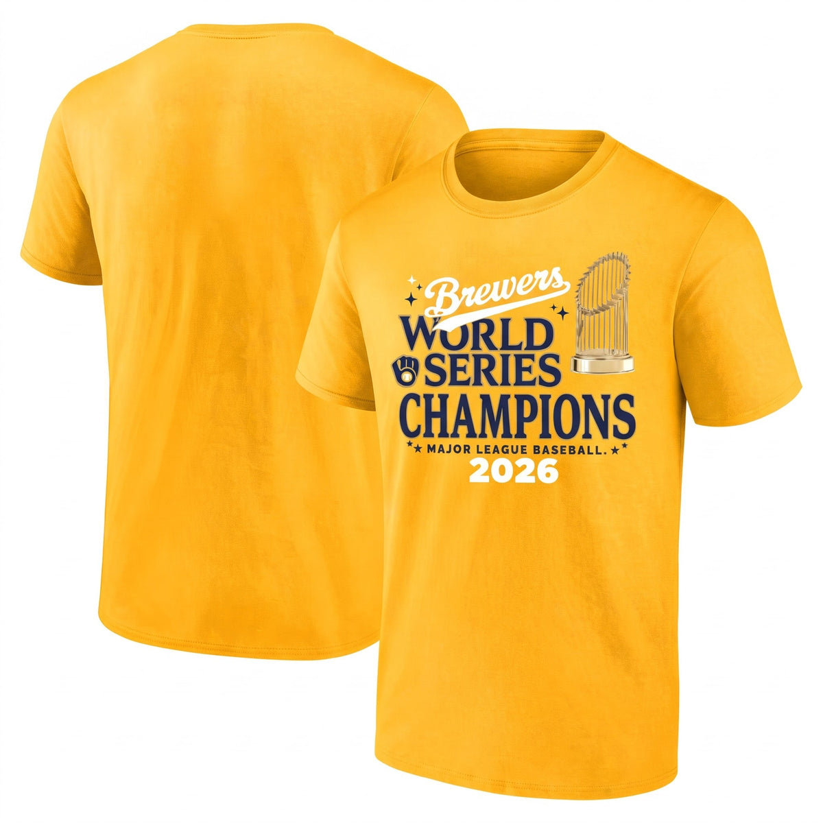 MIL World Series Champions One Side T-Shirt - Printed