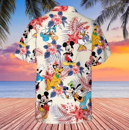 DN Mouse and Friends Hawaiian Shirt- 406TTHS170