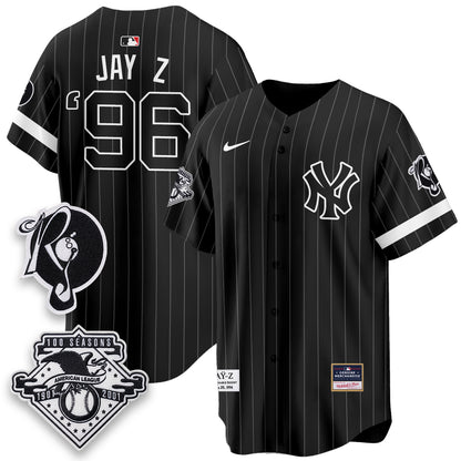 NYY x Jay Z Edition Vapor Jersey - Stitched