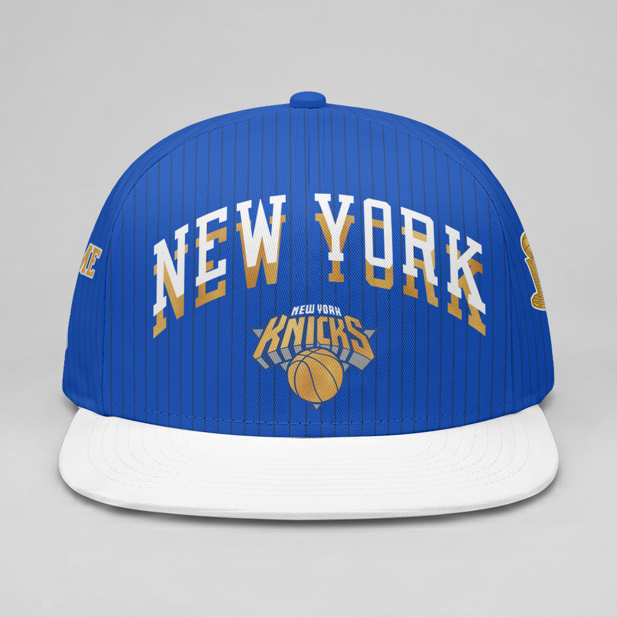 NYK 2026 Gold Champions Personalized Snapback Cap - Printed
