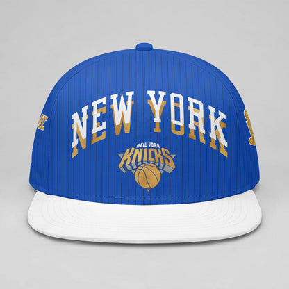 NYK 2026 Gold Champions Personalized Snapback Cap - Printed