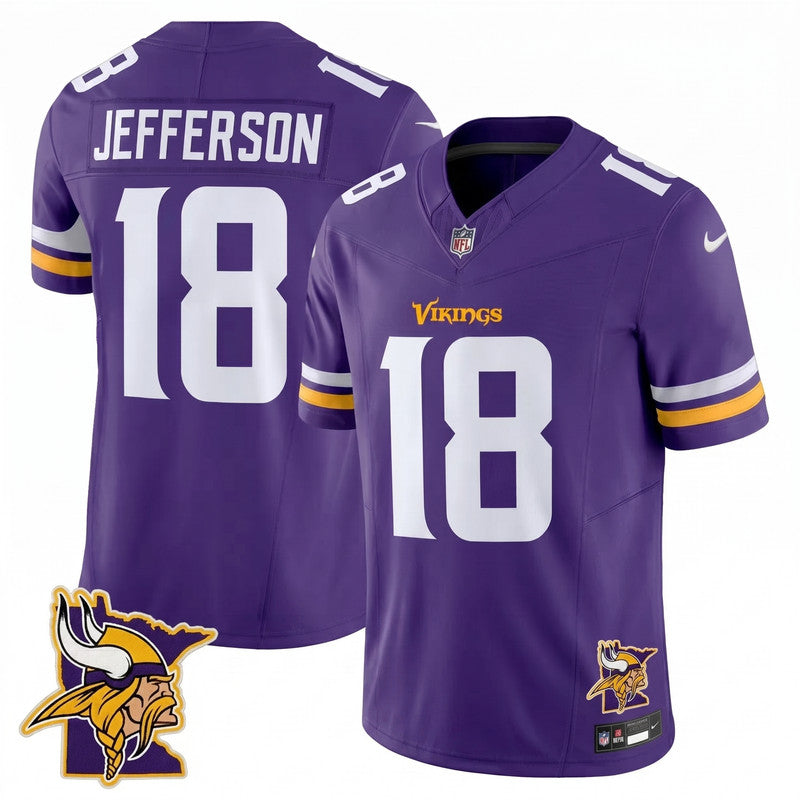 MIN Justin Jefferson Vapor Limited Jersey V3 - All Stitched