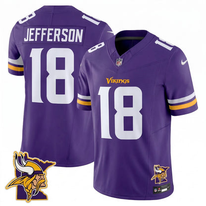 MIN Justin Jefferson Vapor Limited Jersey V3 - All Stitched