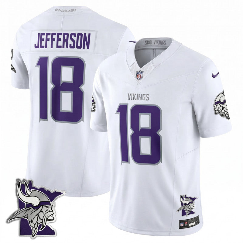MIN Justin Jefferson Vapor Limited Jersey V3 - All Stitched