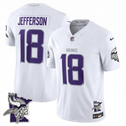 MIN Justin Jefferson Vapor Limited Jersey V3 - All Stitched