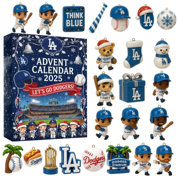 LAD 2025 World Series Champions Advent Calendar N3