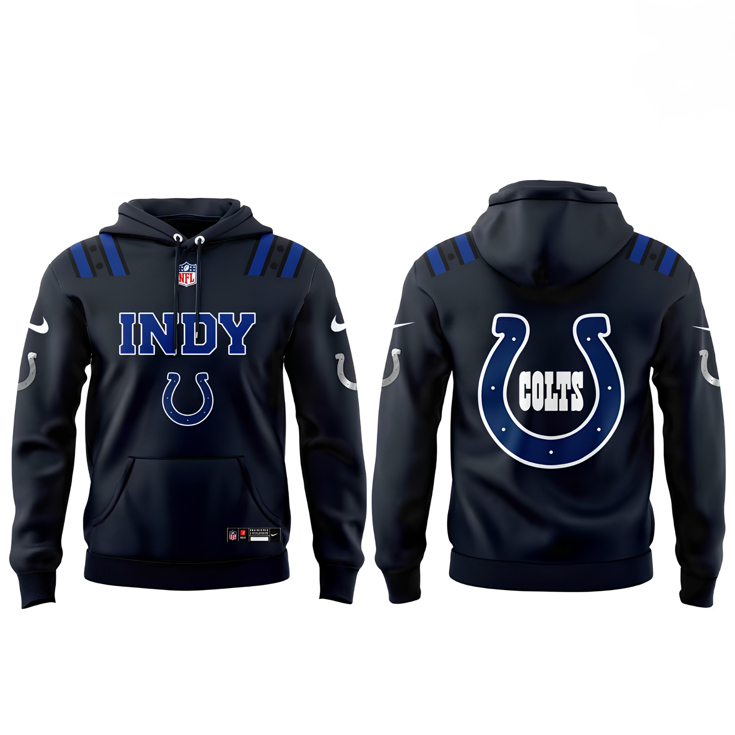 IND 2026 Rivalries Anvil Strike Graphic Pullover Hoodie - Printed